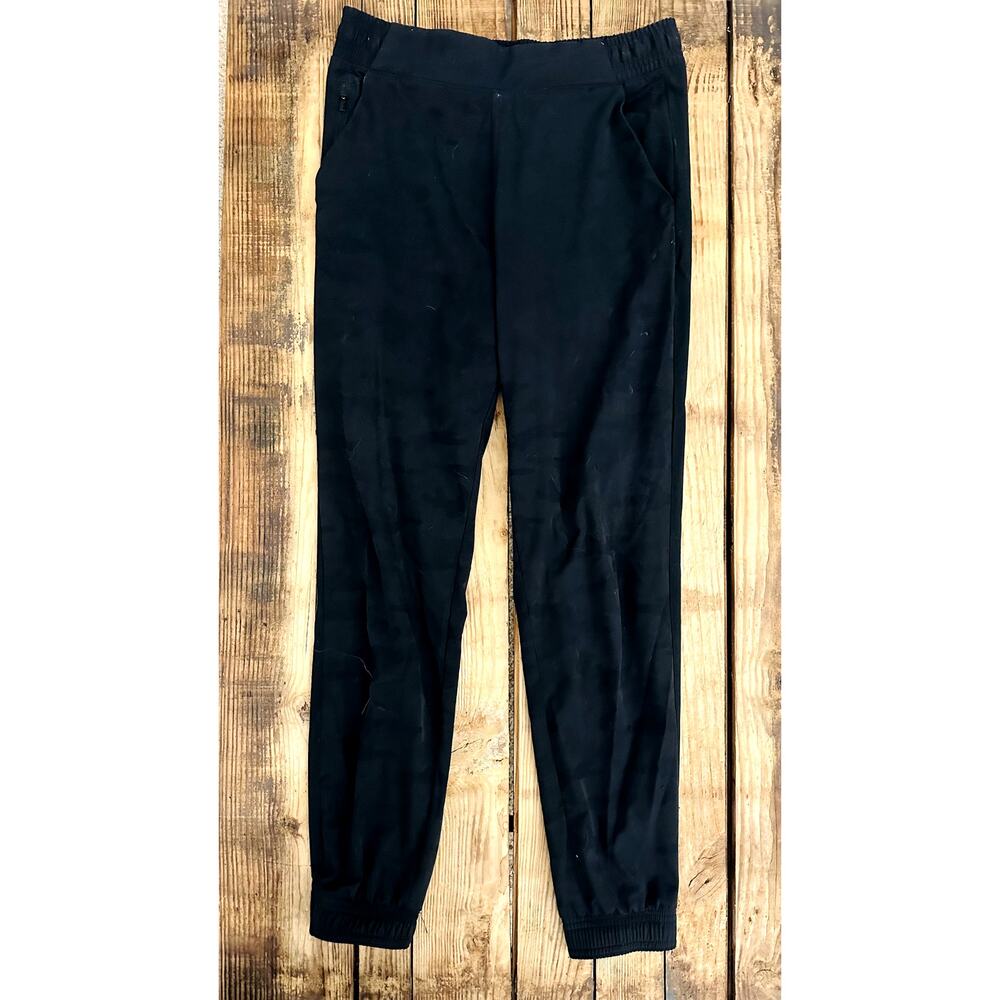 Athleta‎ Camo Jogger Pants Size 6 Black - Active & Comfy